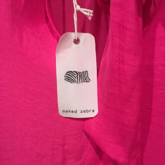 KIMBERLY Neon HOT Pink Top - Picture 6 of 7